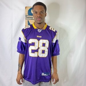 Vikings Reebok jersey peterson